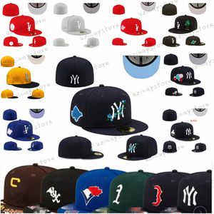 48 Couleurs Baseball Men's Baseball Hats Classic Sport Letter Tricoter Casquette Lettres Snapback Ajustement Ajustement Derrick Rose Cap