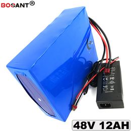 48 V 12AH BBSHD EBIKE BATERIA DE LÍTIO PARA BAFANG 250 W 450 W MOTOR 13 S 48 V Elétrica Bicicleta Carregador de Bateria + 2A Frete Grátis