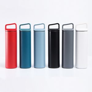 480 ml 600 ml tasses portables gobelets en acier inoxydable bouteille d'eau givrée extérieure tasse thermos de sport portable