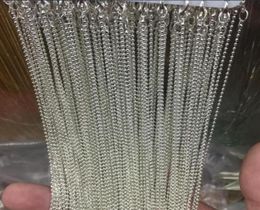 480pcs Collar de cadenas de bola chapada de plata brillante 45cm 18 pulgadas 12 mm ideal para azulejos de colgante de colgantes de glass y mo2981771