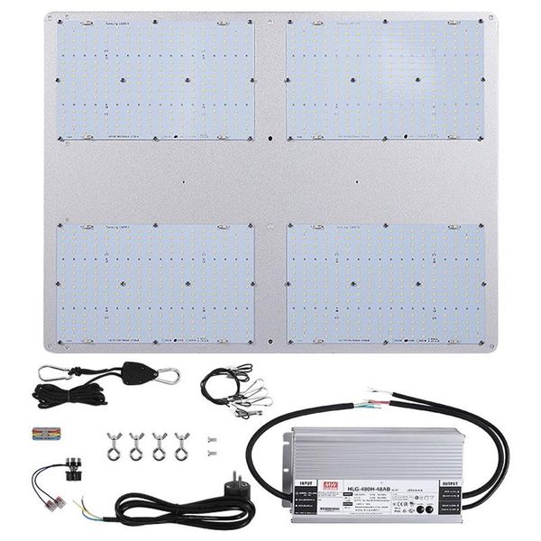 480W Samsung V3 Phyto LAMP PANNEL LED PANNEUR LM301H 3000K 3500K AVEC RED RED 660NM RED UV IR pour les plantes intérieures 270m