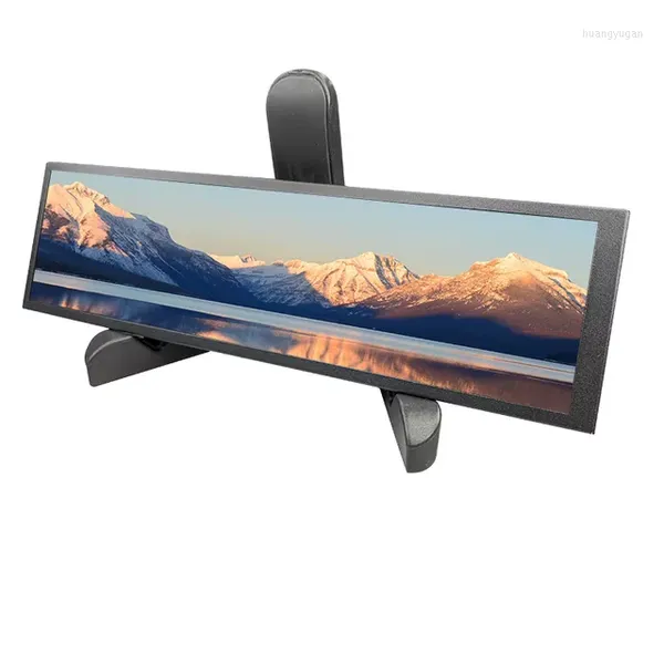 Moniteur Portable 480x1920, longue bande, écran tactile IPS, deuxième boîtier, barre d'affichage Aida64 pour Raspberry Pi Wins