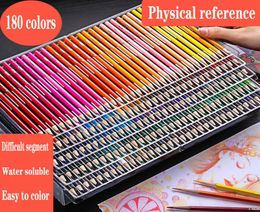 4872120150180 kleur wateroplosbaar kleurpotlood kunstenaar tekening schets speciaal houten potlood set schoolkunst briefpapier Y2007097724968