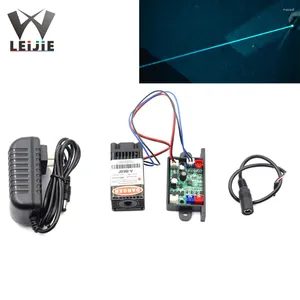 488nm 100 MW 12V 30 45 mm Dot Cyaan Blue Laser Head Module Wetenschappelijk onderzoek met Fanl -modulatieadapter