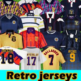 1978 Wereldbekerfinale Schotland Retro voetbalshirts 1982 1986 1991 1993 1988 1989 91 93 95 96 98 klassiek Vintage vrijetijdsshirt HENDRY LAMBERT voetbalshirt