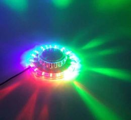 48 Patterns RGB LED Disco Light 5V USB Recarga RGB Proyection Lamm Stage Lighting Show para fiesta en casa KTV DJ Piel de baile 63649935305