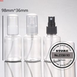 Atomiseur de parfum Transparent Portable de 50ml, flacon pulvérisateur hydratant, outils de maquillage, haute qualité, 48 pièces/lot