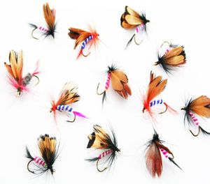 48 PCSLOT LES LURES DE FLISSE DE LAVE LES FLES DRESS BAIT BASS SALMON TROUT TROUT TAGDE6937118