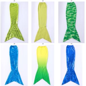 48style usted puede elegir Mermaid fish tail jumpsuit unitard leotardo zentai morph catsuit costume cosplay pegamento tights traje