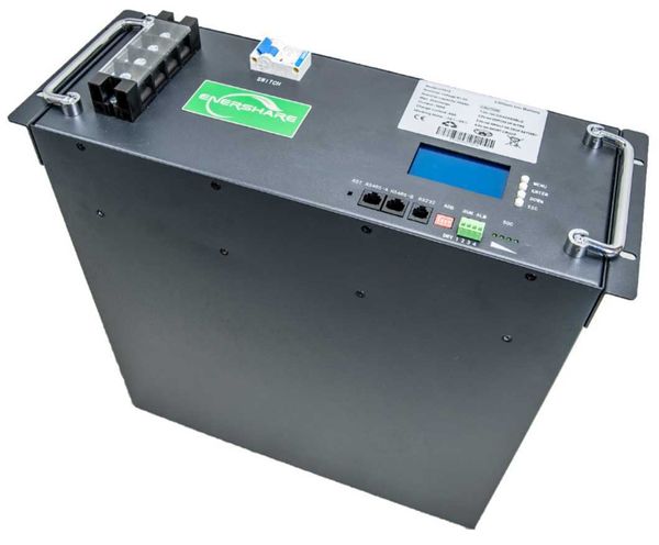48v 100ah Rack-mount -lifepo4-lfp Ion-rechargeable-off-grid Power Supply-5kwh Energy Storage Avec Solar 5kw Lithium Ion Battery