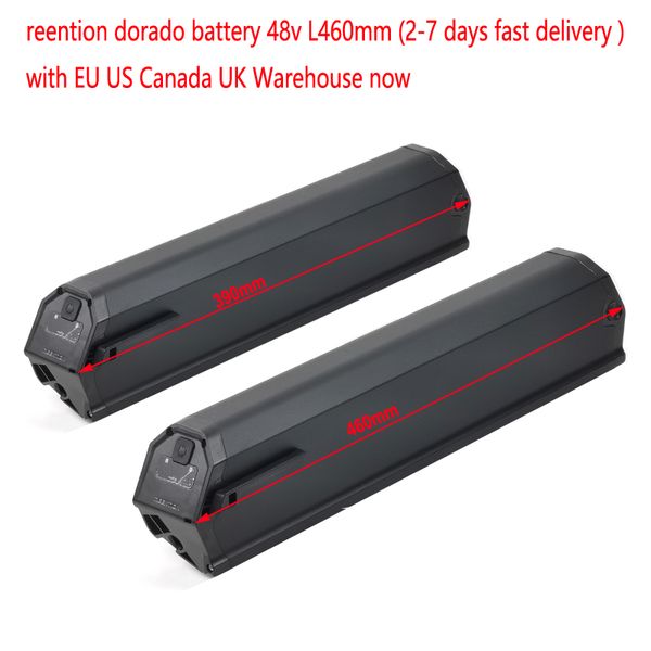 48V 13AH 17.5AH Révention Dorado Plus Batterie Ebike Pack compatible pour NCM Moscou Milano Aspen Electric City Bicycle Aumible Batteries de lithium amovible