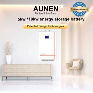 48V 200AH LIFEPO4 Batterij 5KWH 10KWH Power 6000Cycle Lithium Iron Phosphate Buitl-In BMS 200A Can Rs485 Monitor EU Tax Free