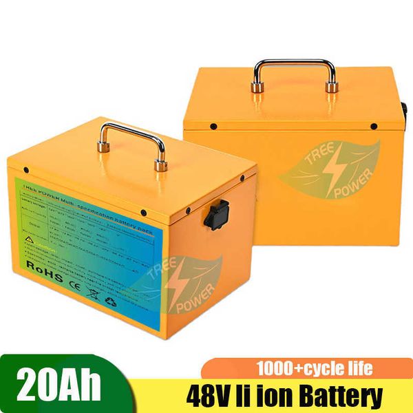 batería de ión de litio de 48V 20Ah con la vespa del ebike del batería li-ion del ebike de BMS