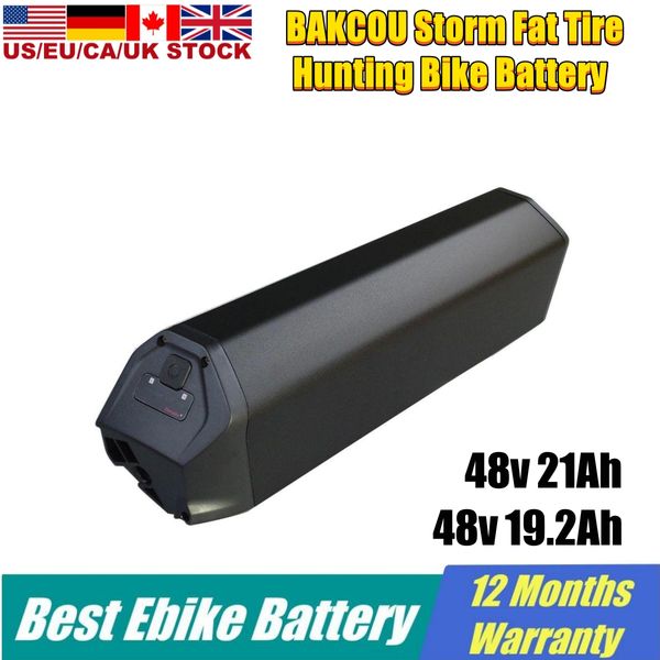 Batterie 48V 21Ah Reention Dorado Max pour BAKCOU Storm Fat Tire VÉLO DE CHASSE 48Volt 19.2Ah NCM moscou Batteries de vélo électrique