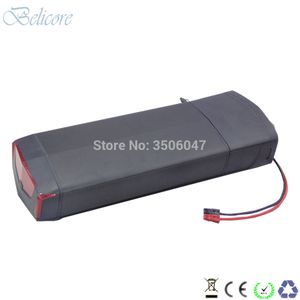 48v 500w 750w puissance du moteur vélo électrique au lithium 52v 11.6ah support arrière type e vélo li-ion batterie ville ebike batterie