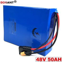 Batterie Lithium-ion 48V 50AH pour vélo électrique Scooter électrique batterie 48V pour Bafang BBSHD 1500W 2000W 2500W livraison gratuite