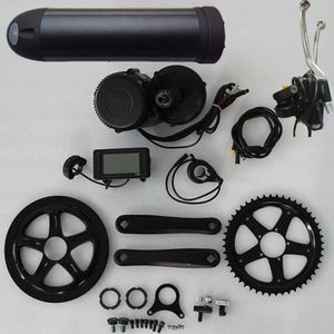 48V 750W C965A BBS02 8FUN / BAFANG Middenkrukaandrijving Motor Ebike Kit + 48V 13AH Lithium Ion Fles Batterij