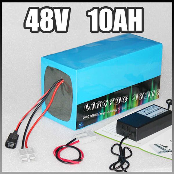 Batería ebike de 48v Para paquete de batería de iones de litio de 1000W 48V 15AH