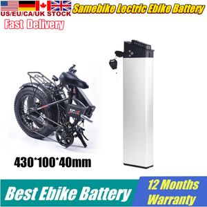 48V li ion ebike batterij 48 V vouwen Ebike 750W 48V 10.4Ah 12.8Ah 14Ah ingebouwde elektrische fiets Akku voor 350W 500W 750W 1000W DCH-006 E BIKE FIETBABELE E-Bike E-Bike