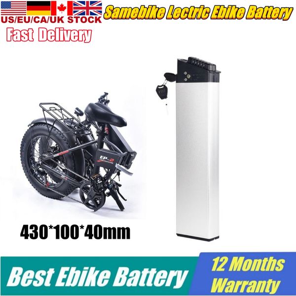 Batería de iones de litio para bicicleta eléctrica de 48 V, bicicleta eléctrica plegable de 48 V, 750 W, 48 V, 10,4 Ah, 12,8 Ah, 14 Ah, bicicleta eléctrica incorporada Akku para bicicleta eléctrica plegable de 350 W, 500 W, 750 W, 1000 W DCH-006