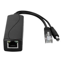 Conectores POE de 48V a 12V Adaptador Desapulador de alimentación del inyector del cable para Huawei para HikVision 2019 Nuevo