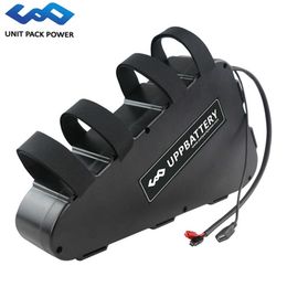 Batterie triangulaire 48V 72V 19,2ah pour vélo électrique EBike, grande capacité 52V 20ah, cellule 1500W 21700, Super puissante pour moteur Bafang