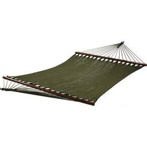 4910 Two Point Terre tisy Caribbean Hammock Camping Brown Freight Free Outdoor Furniture Sleeping 240320