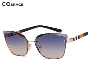 49123 Cat Eye Frame Stripe Stripe Luxury Luxury Sunglasses Men Women Fashion Shades UV400 Vintage Glasses6628426