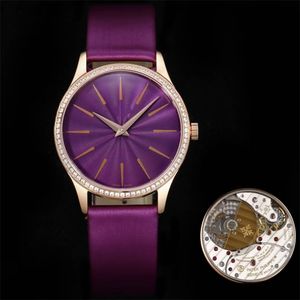 Montre De Luxe diamant Montre-bracelet 35X9.5mm 240 mouvement mécanique automatique en acier montres pour hommes montres Relojes