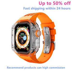 49mm Montres intelligentes Ultra 8 pour Apple Watch série 8 iWatch 8 montre intelligente Bracelet marin montre de sport montres ultra Housse de protection