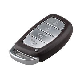 4 knoppen Afstandsbediening Autosleutel Smart Card voor Hyundai I30 I45 Ix35 Genesis Equus Veloster Tucson Sonata Elantra Key Covers274M