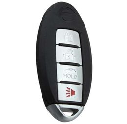 Funda inteligente para llave de mando a distancia de 4 botones para coche Nissan Sentra Maxima Altima26724373913263
