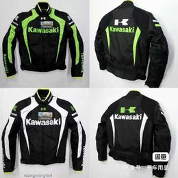 4c0j Heren trainingspakken Kawasaki New Oxford racepak All Season rijpak Cross Country Anti Fall-jas