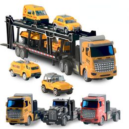 4CH draadloze afstandsbediening vrachtwagen simulatiemodel speelgoed transporter container vrachtwagen jongen cadeau