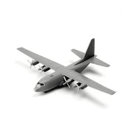 4D 1/144 états-unis Lockheed C-130 Hercules assemblage modèle militaire jouet avion 240118