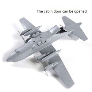 4d 1/144 US C-130 Hercules Transport Aircraft Warplane Toy Easy Assembly Model Model Model Gift for Boy