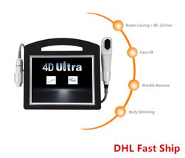 4D 3D HIFU rimpel verwijderen huidverjonging schoonheid apparatuur anti-aging 2in1 vmax hifu face lift machine