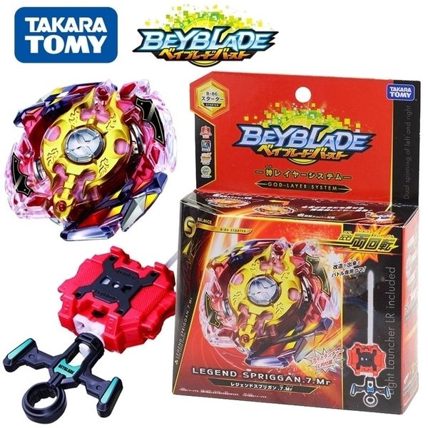 4D Beyblades B 86 Starter Legend Spriggan 7 fusionner avec er SEA Tomy Beyblade Burst God Series | Beyfan 230605