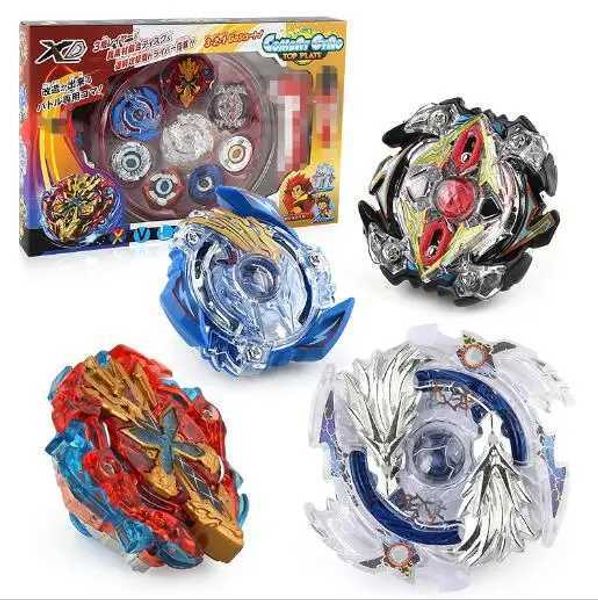 4d Beyblades B-X Toupie Burst Beyblade Spinning Top 4 Pieces / Set Arena Metal Fighting Fusion Childrens Gift Classic Toy YH1175 Q240430