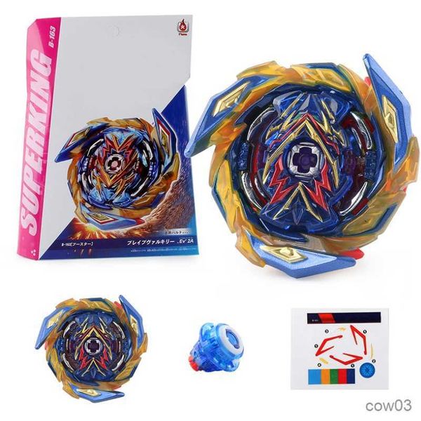 4D Beyblades B-X TOUPIE BURST BEYBLADE SPINNING TOP B163-D Juguetes para niños con cable de tracción bidireccional / Lanzador de reglas Día de los niños Juguete R230712