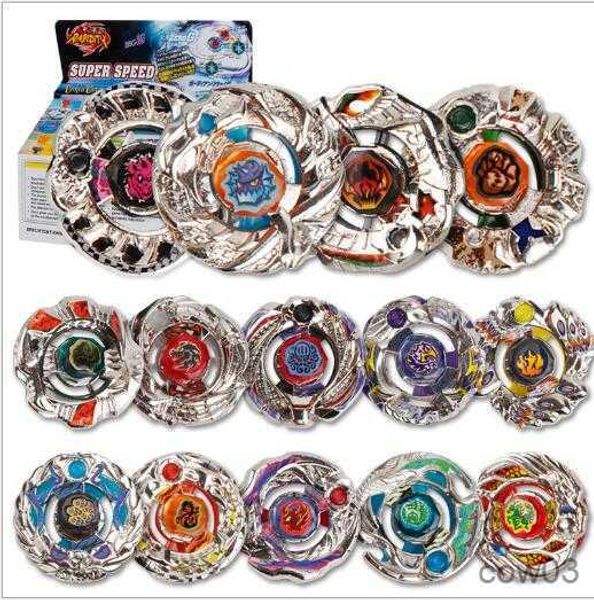 4D Beyblades B-X Toupie Burst Beyblade Spinning Top 6pcs/Lote 9 Diferente estilo de metal BBG02 Regalos de Navidad genuinos R230712