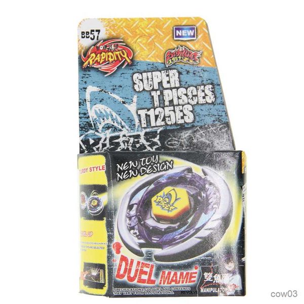 4D Beyblades B-X TOUPIE BURST BEYBLADE TOUPIE Jouets Métal Lutte Thermique Poissons T125ES Sans Lanceur pour Enfant Jouets R230712