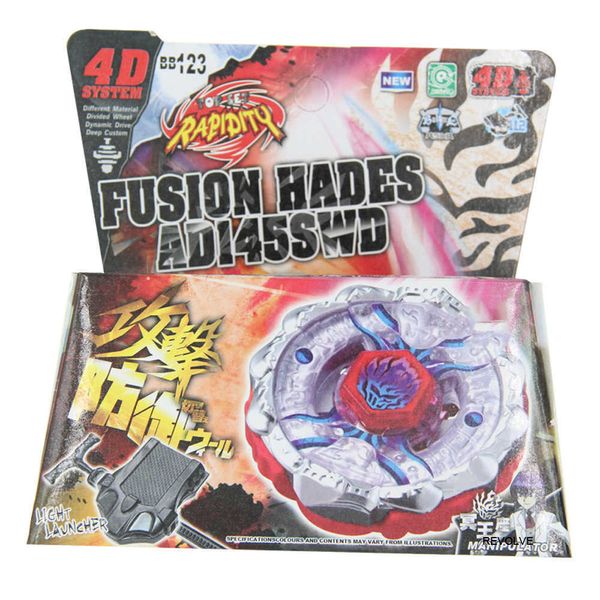 4D Beyblades B-X TOUPIE BURST BEYBLADE PEONZA Metal Masters Flash Sagittario 230WD Metal BB-126 - JUEGO DE INICIO CON LANZADOR