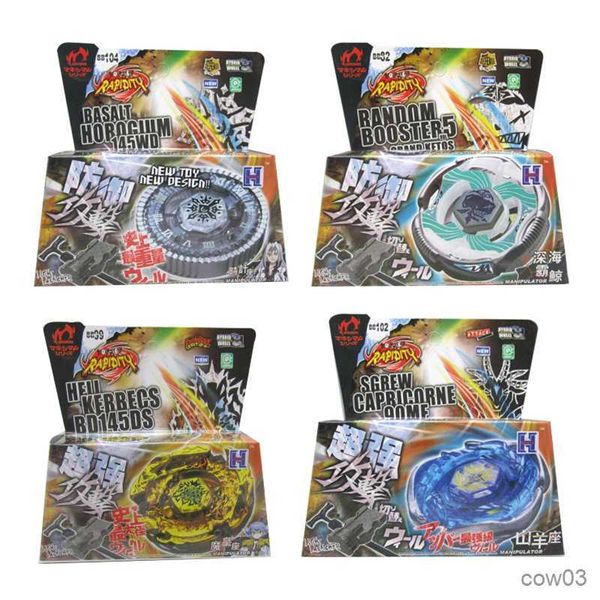 4D Beyblades Beyblade Constellation Gyro Alloy Beyblade Toy Steel War Soul Magic King Hour Asiento de mano Variedad R230715