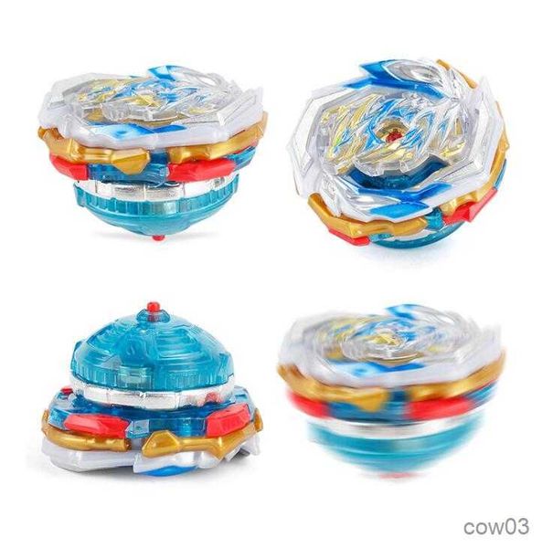 4D Beyblades para chip de nivel beyblade LED Light Metal Fusion Electric 2 Cubierta superior Giroscopio Juguetes B154 con Lanzador bidireccional Juguetes para niños R230714