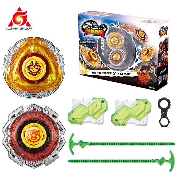 4D Beyblades Infinity Nado 3 Original Split Series Set 2 modes combinables ou séparables Toupie Battle Metal Gyro er Kid Toy Gift 231130