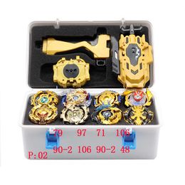 4D Beyblades nouveau Beyblade Burst ensemble jouets Beyblade Arena Bayblade métal combat gyroscope avec lanceur toupie Bey lame jouets