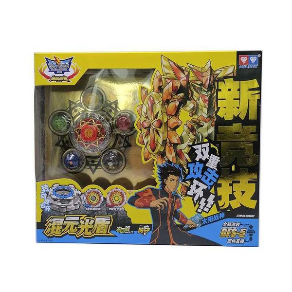 4d Beyblades Original Beyblade Burst Turbo Metal Fusion Alloy Battle Amélioration de la bataille Rotation Top Model Toy and Launcher Childrens Gift Q240430