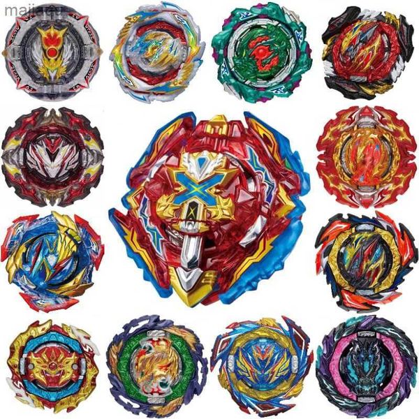 4d Beyblades Single Bey B-193 Ultimate Valkyrie B-200 Xiphoid Xcalibur B-186 Roar Bahamut Spinning Top Only Kids Bey Toys for Boys Giftl2404