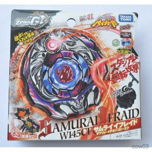 4D Beyblades Takara Tomy Beyblade Metal Battle Fusion Top BBG01 ZERO G SAMURAI DFRAID W145CF met CONPACT LAUNCHER R230714